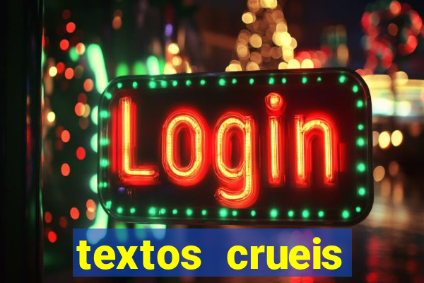 textos crueis demais para serem lidos rapidamente pdf